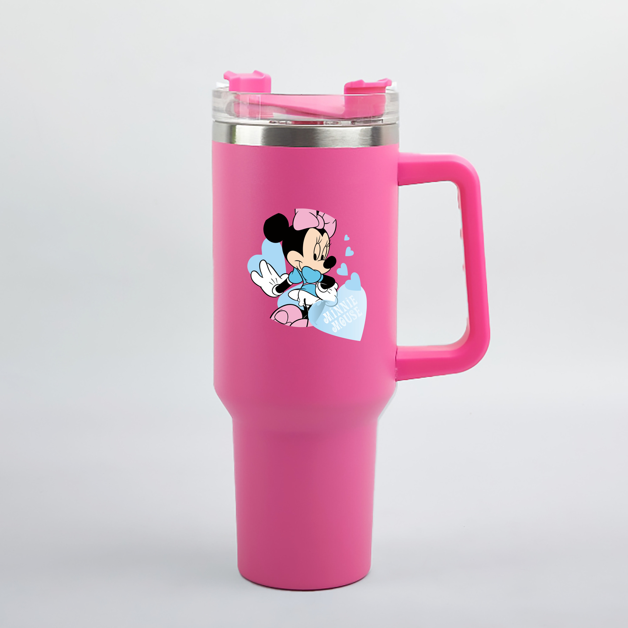 （画像用） ミッキーマウス Mickey Mouse 1200mL車用タンブラー（カラープリント）